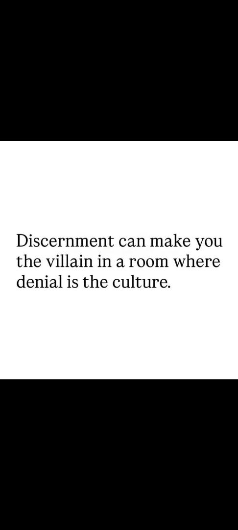 No matter where you sit in the world or the church, you will always be surrounded by fakes and snakes, Discernment is key. Don't get bit because you're following a soft watered down version of the Word, not all that look ri
