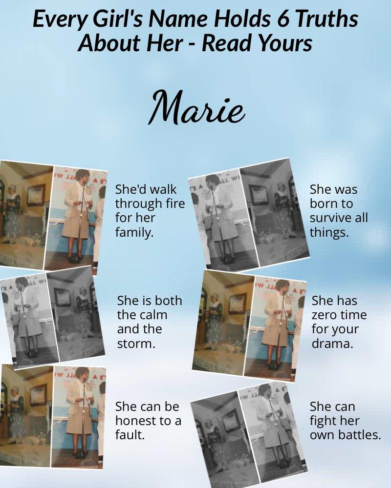 Marie Baldi's album, Photos