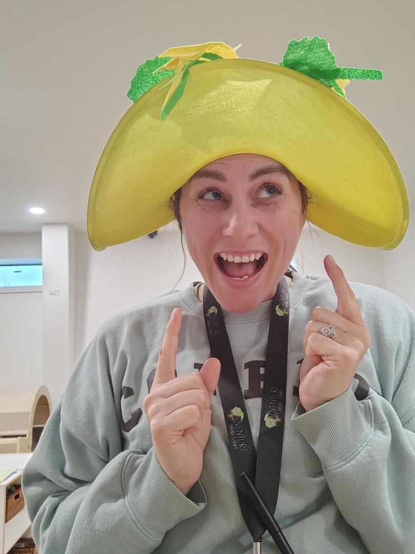 Silly hat day! 🌮