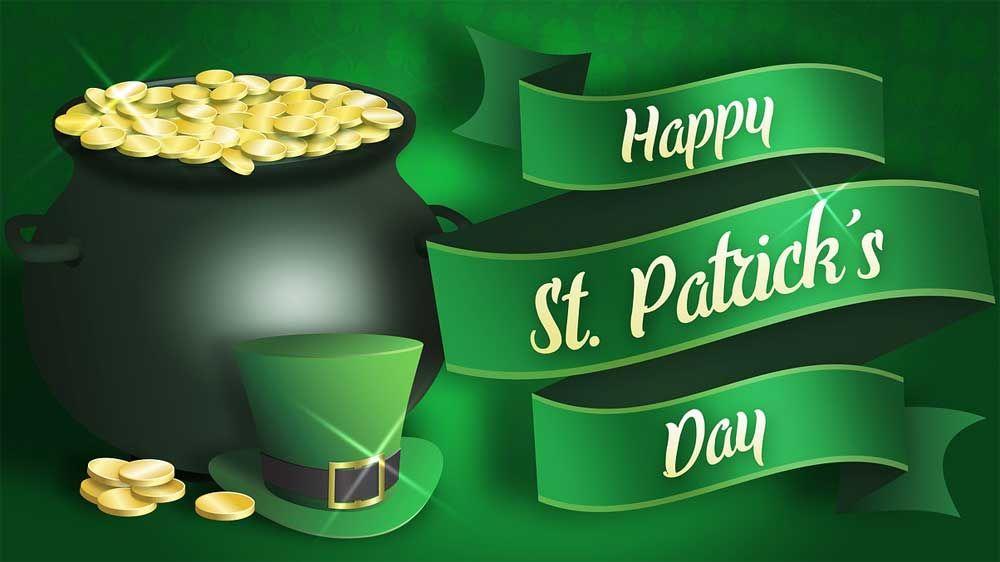 Happy St Patrick's Day! May good luck follow you always !