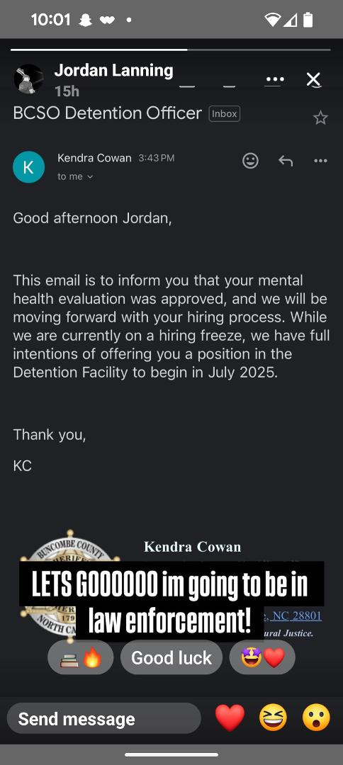 MY GRANDSON DID IT!!!!!
I'm so proud and I know Bradley and his Mom are smiling in heaven. It took him over a year after being turned down and disappointed he never gave up. This has always been his dream and his dream has 