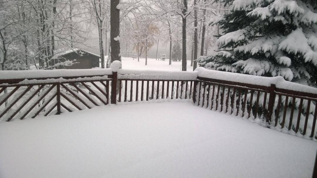 View from our deck at 4:24