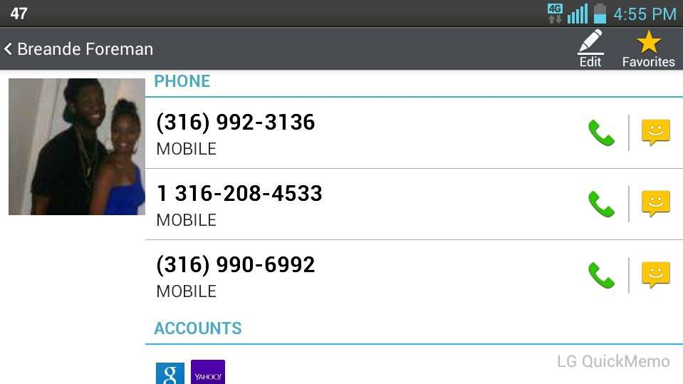 Sooo, yea this is what I have. Whose numbers are these?