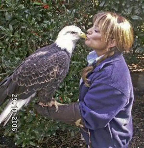 Liberty, my friend, co-worker and the first eagle I met at WBS, will be missed.