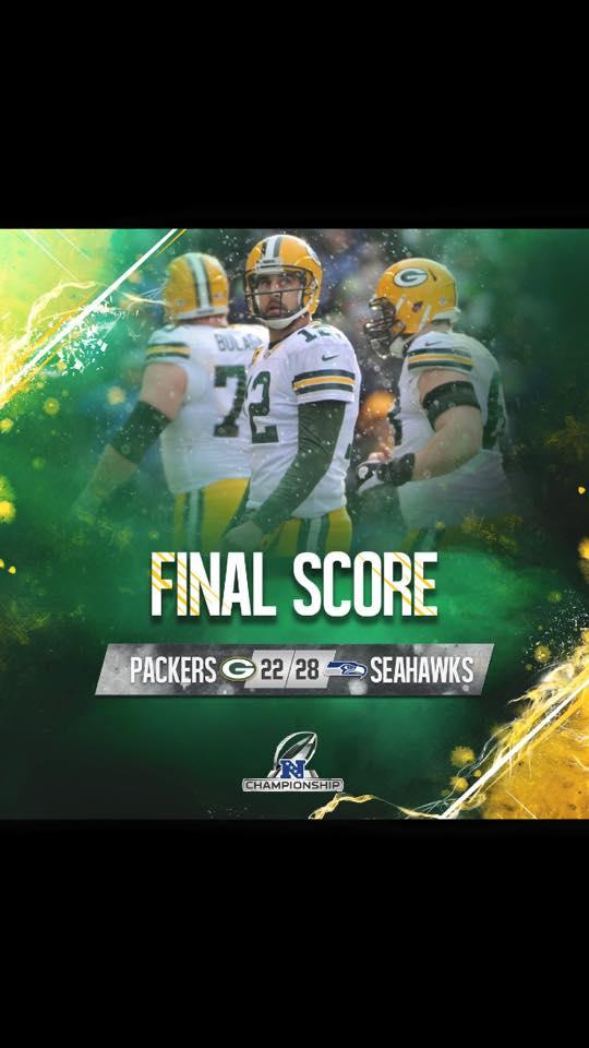What a game... Im still a Packers fan though...