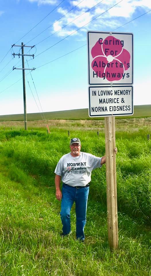 Did the annual Highway Clean with Tressa this morning, in memory of Mom and Dad