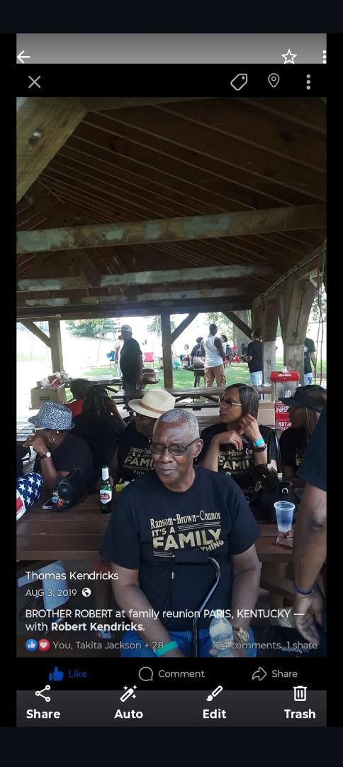 HAPPY BIRTHDAY TO MY BROTHER ROBERT KENDRICKS. BUBS YOU'VE BEEN A GREAT BROTHER, FRIEND AND AN INSPIRATION TO ALL THAT KNOW YOU. YOU HAVE OVERCOME OBSTACLES THAT WOULD HAVE BROKEN MOST. I'M PROUD AND HONORED TO BE YOUR BROT