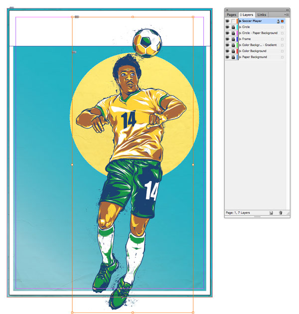 Create a Retro World Cup Poster in Adobe InDesign