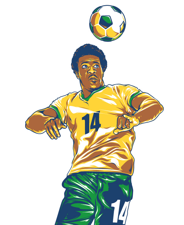 Create a Retro Footballer in Adobe Illustrator for the World Cup