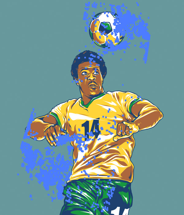 Create a Retro Footballer in Adobe Illustrator for the World Cup