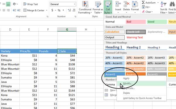 How to Format Your Spreadsheets in Excel with Styles - Tuts+ Computer ...