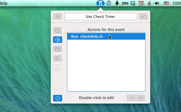 Creating Site Check Timer Finishing the Timer