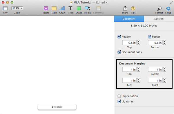 essays formatting an essay in word