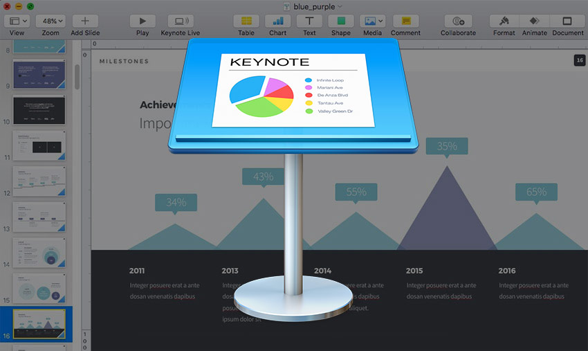 templates for keynote mac video games