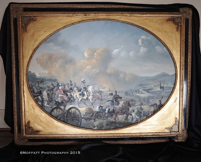 #25 Battle Original Painting 42 ¾” x 55”