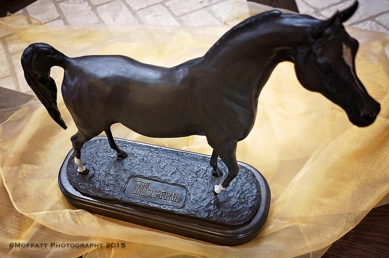 #19 Karen Kasper “The Minstril” L.E.  sculpture 18” x 19” x 7”