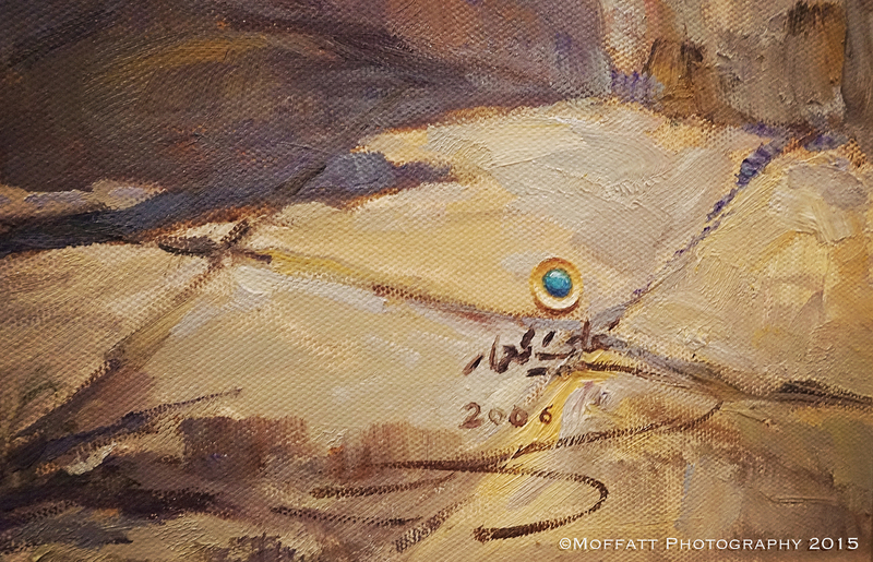 #8 Ali Al Mi’mar – Original painting 31¼”  x 37”