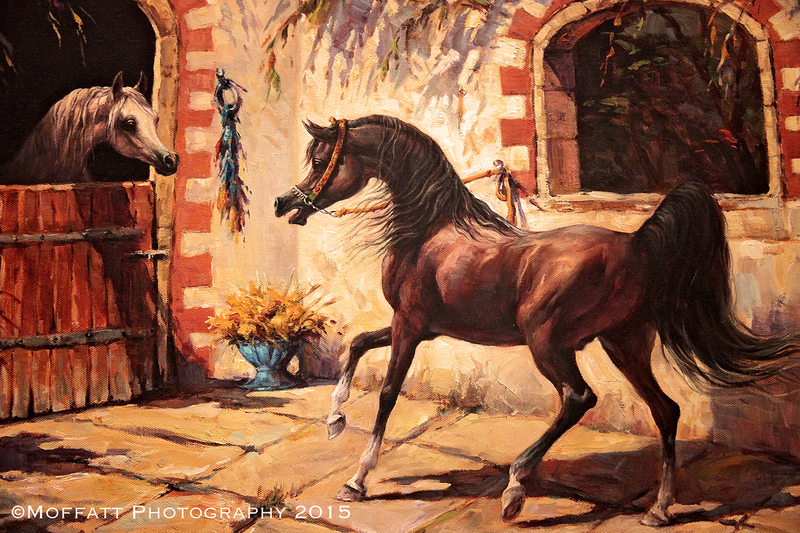 #8 Ali Al Mi’mar – Original painting 31¼”  x 37”