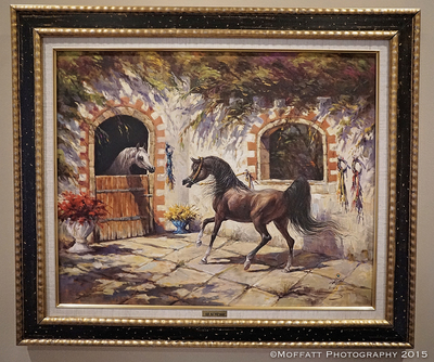 #8 Ali Al Mi’mar – Original painting 31¼”  x 37”