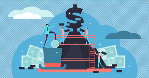 Under capitalism, individuals put their money into a business in hopes of making a profit.