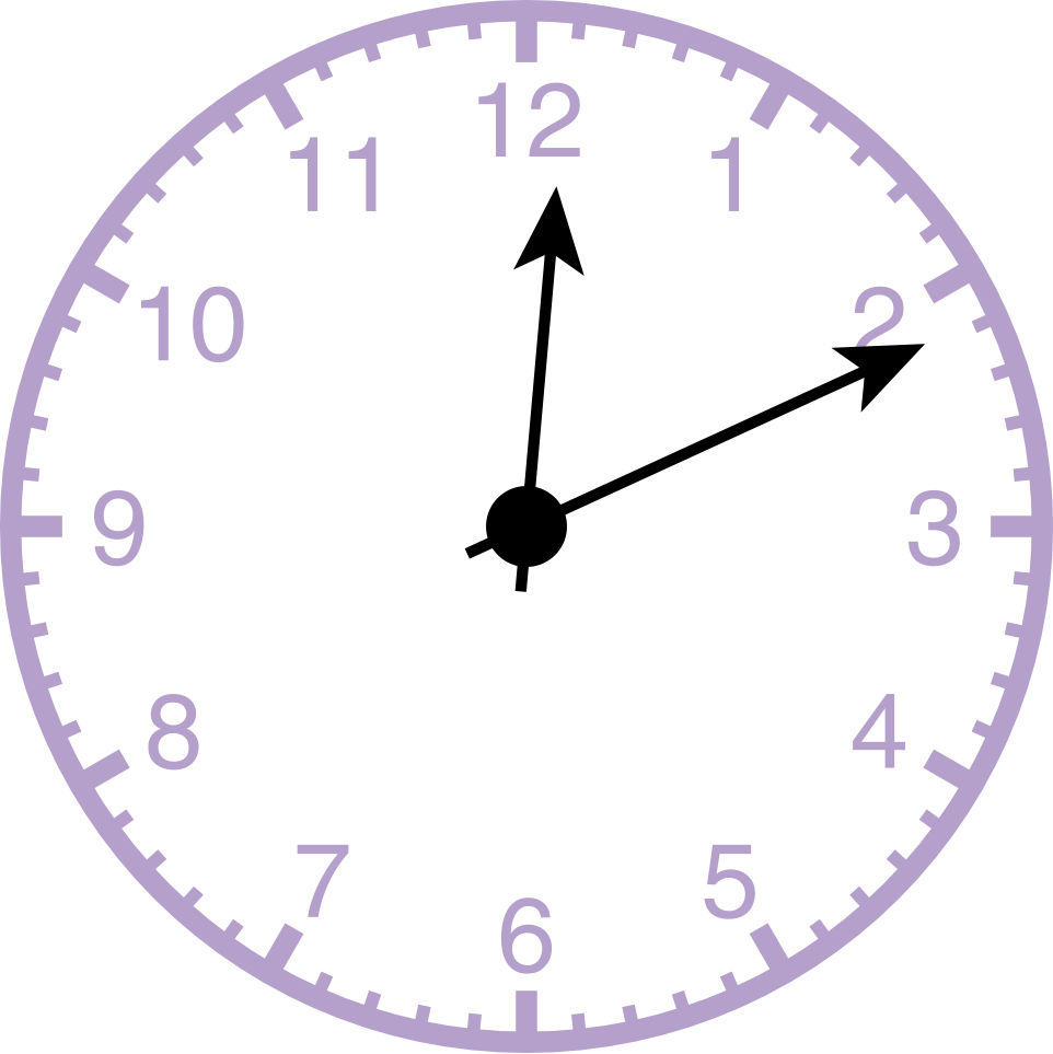 analog clock showing 12:11