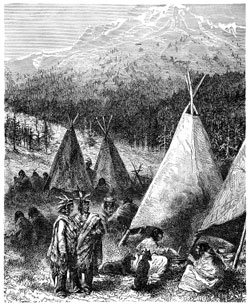 Native American Encampment