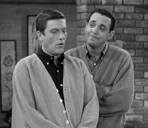 Rob and Jerry on the Dick van Dyke Show.