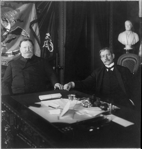 William Howard Taft and Elihu Root