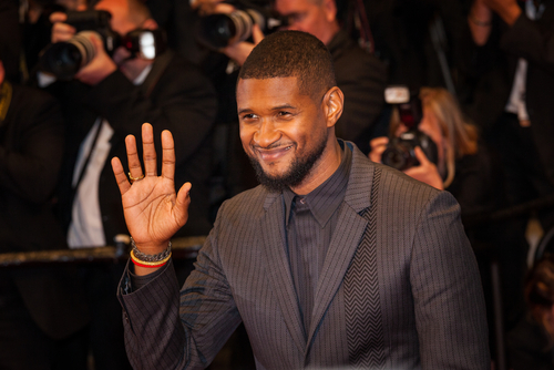 Usher attends a screening of 'Hands Of Stone' at the annual 69th Cannes Film Festival
