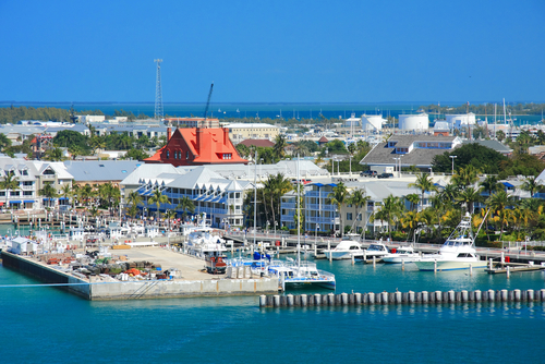 Vacation day in Key west, with funny ship.