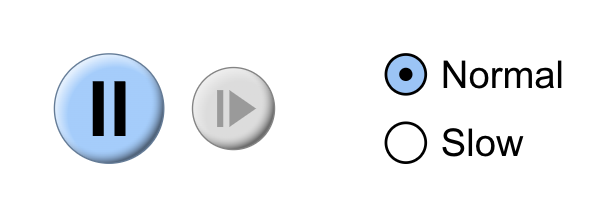 screenshot of the play button