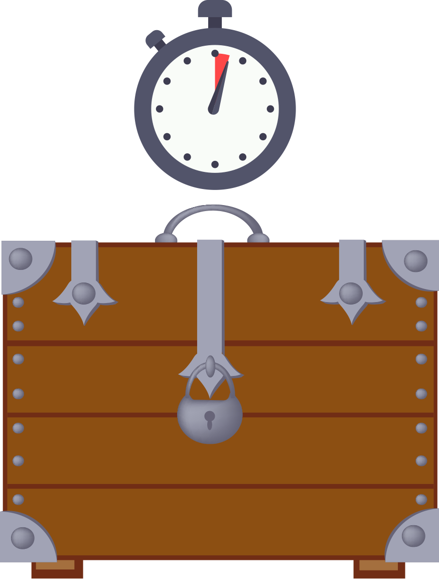 Timer and suitcase