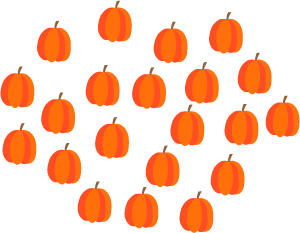 21 pumpkins