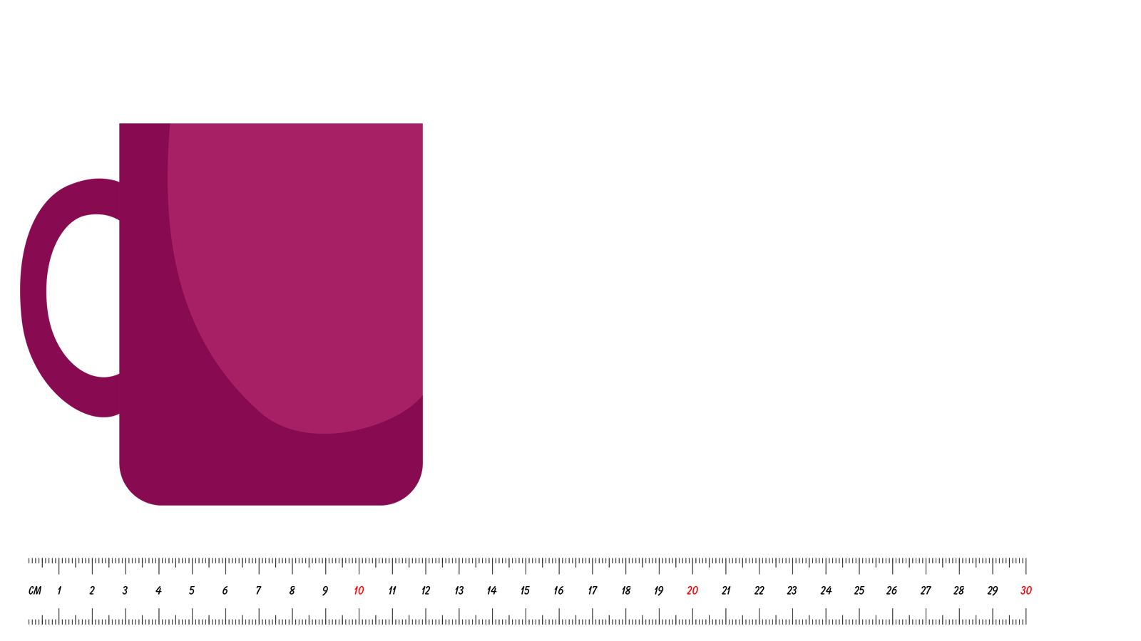 scarf measuring 12 cm long.