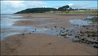 Tide's Out The tide was coming in when this shot was taken in Maidenhead Bay. Mary and Angus Hogg.