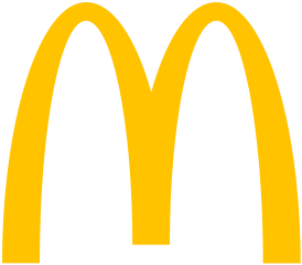 The logo for McDonald's