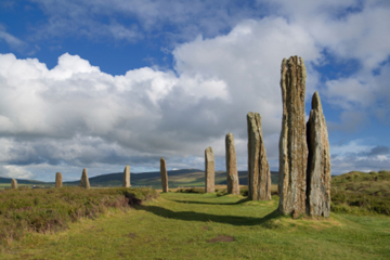 Brodgar circle of the  ancient celts