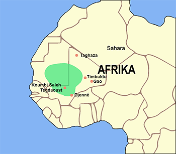 Map of Eastern Africa