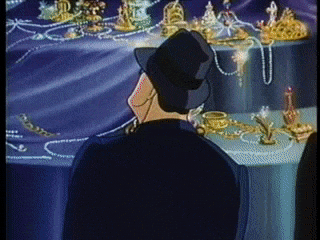 Example of follow through in secondary animation