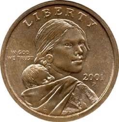 Sacagawea dollar coin