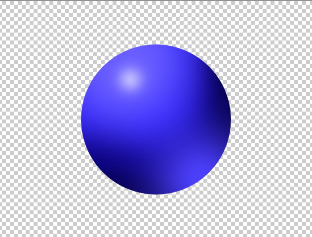 A 3D sphere that's 100% opaque