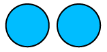 2 blue circles
