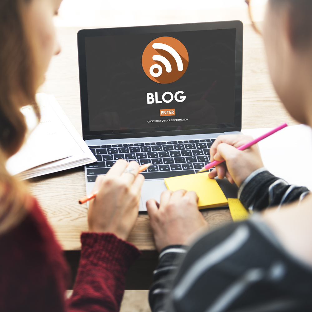 Person Using A Blog Your Turn