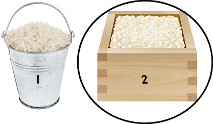 Circled Rice Container
