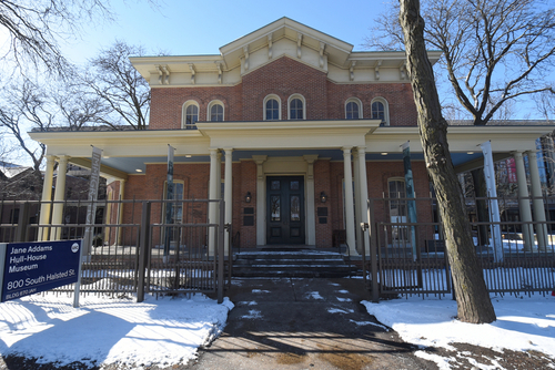 The Jane Addams Hull House and museum at the University of Illinois at Chicago