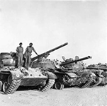 Patton and Sherman Tanks of Pakistani Army during the 1965 Indo-Pak War