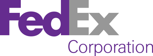 The logo for FedEx