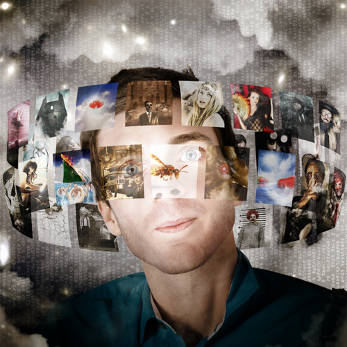 Business Man Streaming Digital Television And Online Media Through Cloud Server Technology With Innovative And Futuristic Informatics.