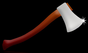 An axe