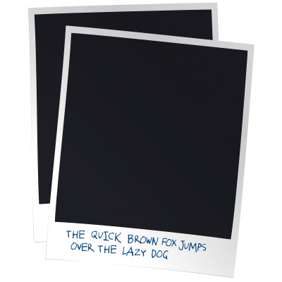 Realistic photoframe design template.